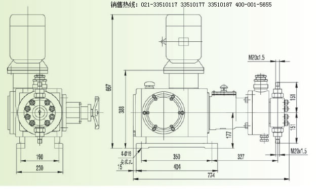 JM-ZB系列液壓隔膜式計量泵,JM-ZB計量泵,液壓隔膜式計量泵